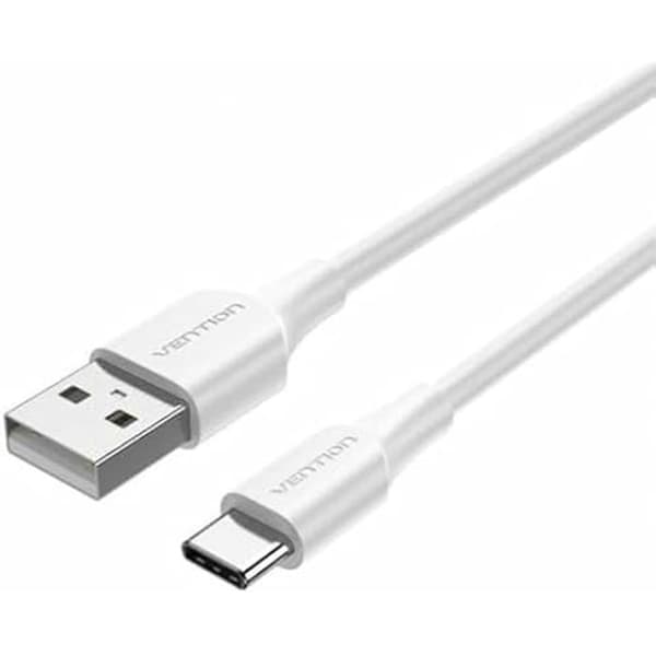 USB A till USB-C-kabel - VENTION - CTHWG - 1,5 m - Vit - USB 2.0