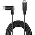 Miniatyrbild 2 av 2: USB-kabel - LINDY - USB-C till USB-C - 0,5 m - 10 Gbit/s - 90° vinklad kontakt