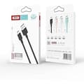 Miniatyrbild 2 av 2: Kabel - XO - NB156 - USB till Lightning - 2,4 A - 1 m - Svart