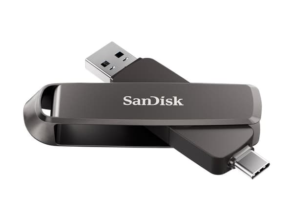 SanDisk Extreme PRO Dual Drive - USB flash-enhet - 2 TB - USB-C 3.2 Gen 2
