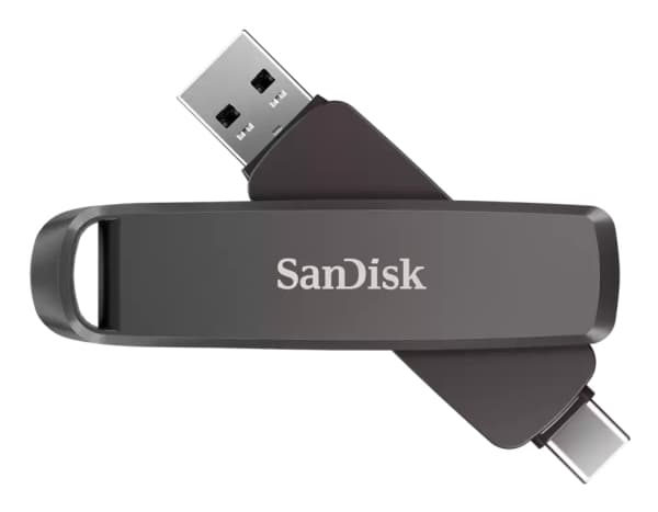 SanDisk Extreme PRO Dual Drive - USB flash-enhet - 2 TB - USB-C 3.2 Gen 2