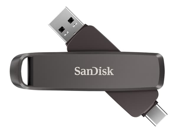 SanDisk Extreme PRO Dual Drive - USB flash-enhet - 2 TB - USB-C 3.2 Gen 2