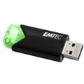 Miniatyrbild 2 av 4: USB-nyckel - EMTEC - B110 - 64GB - USB 3.0 - Läshastighet 20MB/s - Grön färg