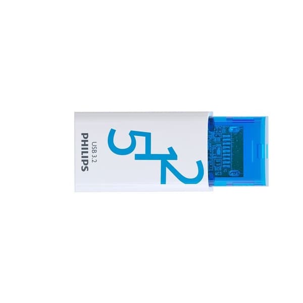 USB-minne - Philips - Click - 512 GB - USB-C 3.2 - 120 MB/s i läsning