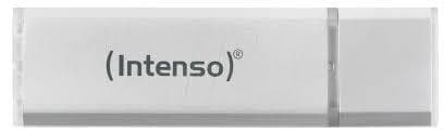 MEMORY DRIVE FLASH USB2 4GB/SILVER 3521452 INTENSO Sølv