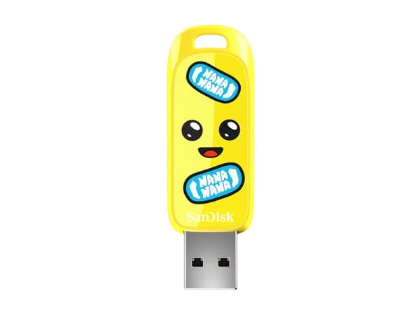 SanDisk Fortnite - Peely Edition USB flash-enhet - 128 GB - USB 3.2 Gen 1