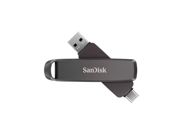 SanDisk Extreme PRO Dual Drive - USB-flashstasjon - 1 TB - USB-C 3.2 Gen 2