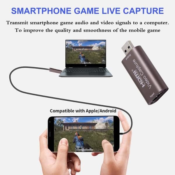 USB-minnen Kortläsare HDMI USB3.0 inspelningskort HDMI videoinspelningskort
