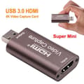 Miniatyrbild 1 av 4: USB-minnen Kortläsare HDMI USB3.0 inspelningskort HDMI videoinspelningskort