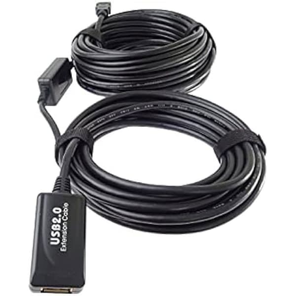 USB Förlängningskabel - PremiumCord - 15 m - USB A Hon till A Hane - Hög Hastighet - Aktiv med Repeterare