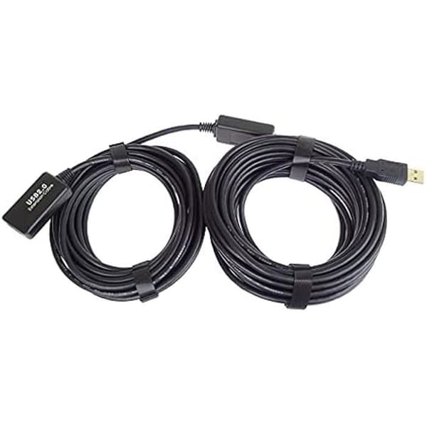 USB Förlängningskabel - PremiumCord - 15 m - USB A Hon till A Hane - Hög Hastighet - Aktiv med Repeterare