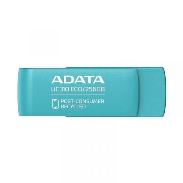 USB-minne - Adata - UC310 - 64 GB - USB 3.2 - 2 års garanti Grön