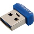Miniatyrbild 3 av 3: Store 'n' Stay NANO USB-nyckel - 64 GB - USB 3.0 - blå - VERBATIM