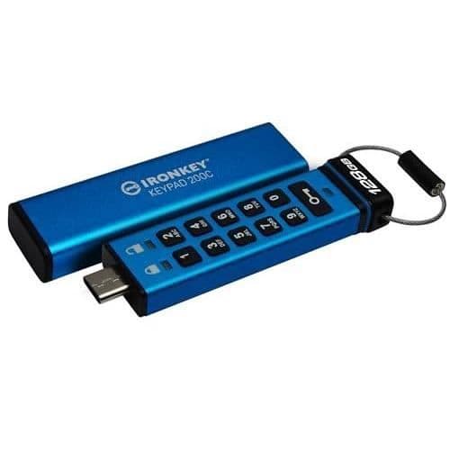 KINGSTON 128Go USB-C IronKey K