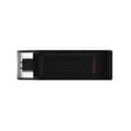 Miniatyrbild 1 av 3: USB-nyckel - KINGSTON - DATATRAVELER 70 - 256 GB - USB-C - USB 3.2 Gen 1