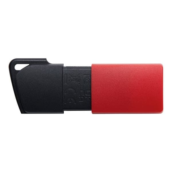 LAGRING, Usb-minnen, 128 GB, Kingston 128 GB Usb3.2 Dtexodia M Bk + Rd Svart, Röd
