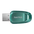 Miniatyrbild 1 av 3: Cruzer Ultra Eco USB 3.2 Key - SANDISK - 128GB - 100MB/s - Turkossvart