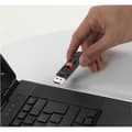 Miniatyrbild 3 av 3: SANDISK Cruzer Glide USB-minne - 128Gb - 2.0 - Svart / Röd