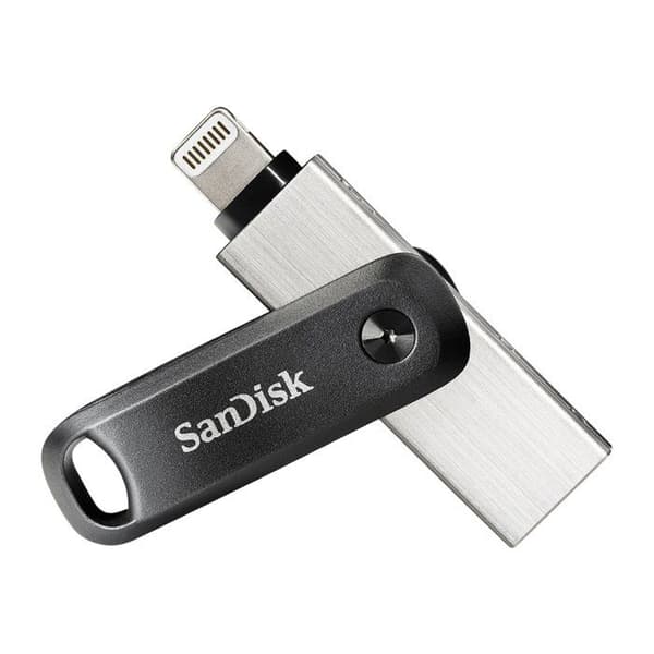 Sandisk iXPAND 128GB V2 USB-minne Grå, Silver