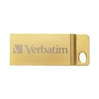 VERBATIM Store 'n' Go Metal Executive - USB 3.0-enhet - 32GB - Guld Guld