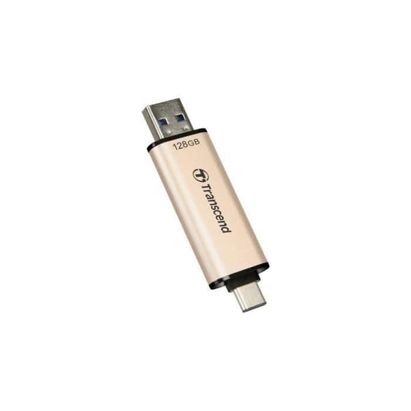 USB-minne - Transcend - JetFlash 930C - 128 Go - USB-C / USB-A - Kompatibel med Smartphones och PC