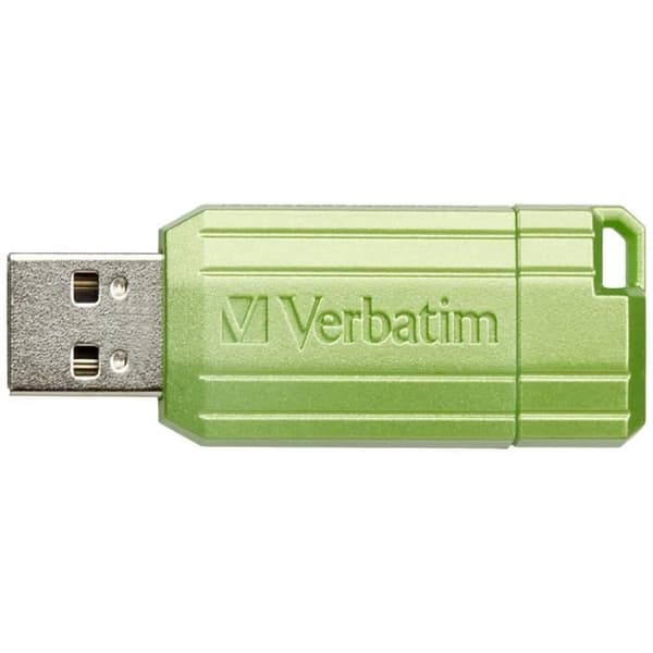 USB-nyckel - VERBATIM - PINSTRIPE - 128 GB - Vit - USB 2.0