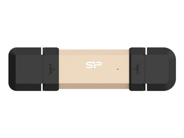 Ekstern SSD Silicon Power DS72 250 GB USB-A USB-C 1050/850 MB/s Gull Gull