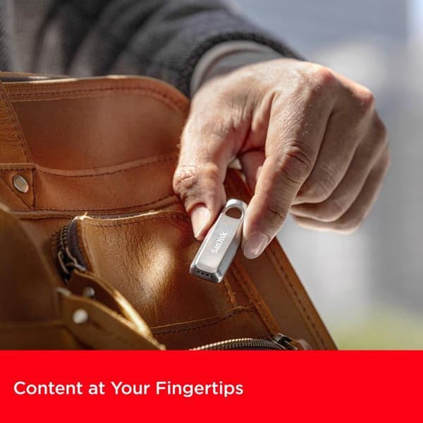 USB-minne - SANDISK - Ultra Luxe - 1 To - USB Type-C - Lähdohastighet 400 Mo/s
