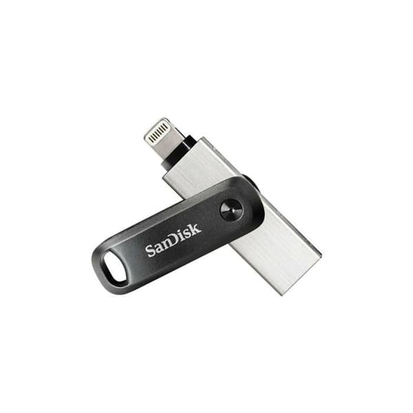 Flashminne - Sandisk - iXpand - 64GB - USB - Lagringskapacitet - Gränssnittstyp Svart, Silver