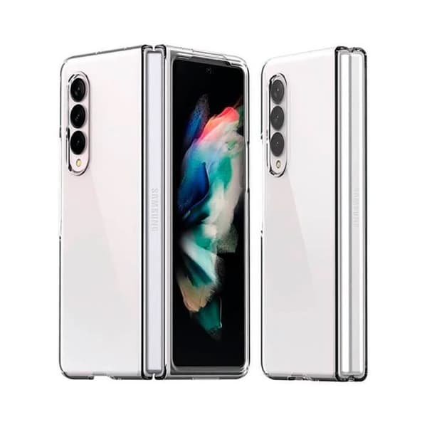 Samsung Z Fold3 5G Silikon hårt fodral Transparent