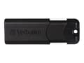 Miniatyrbild 2 av 4: Verbatim Store 'n' Go Pin Stripe USB-minne - 64 GB - USB 3.0 - Svart
