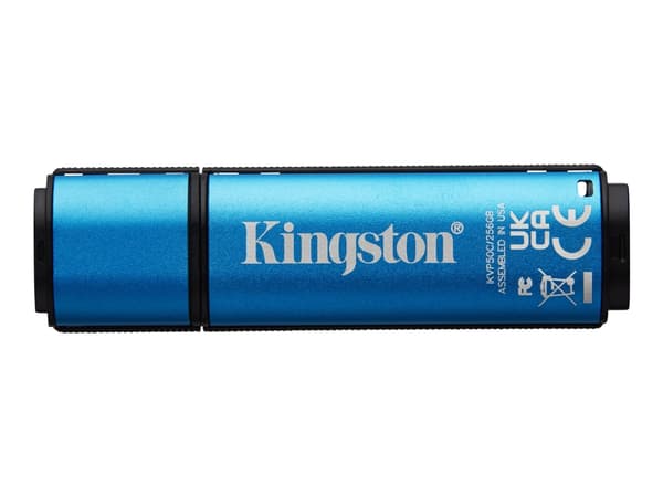 Kingston IronKey Vault Privacy 50C - USB-flashstasjon - kryptert - 32 GB - USB-C 3.2 Gen 1 - TAA-samsvar