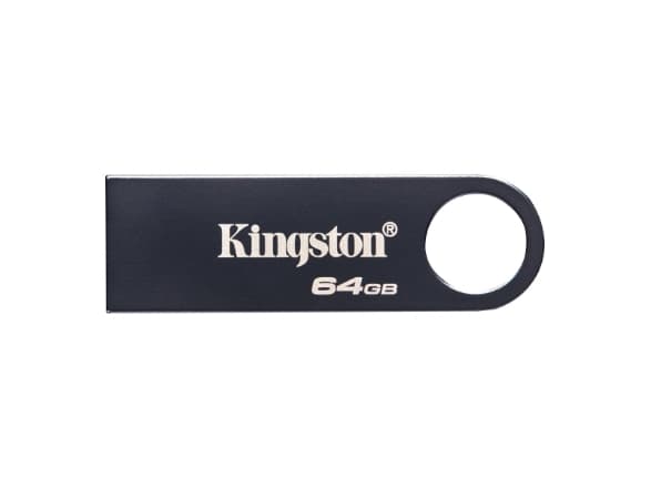 Kingston Technology DataTraveler SE9 G3, 64 GB, USB Type-A, 3.2 Gen 1 (3.1 Gen 1), 220 MB/s, Utan skyddshatt, Svart