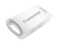 Pikkukuva 1 / 3: Transcend JetFlash 710, 128 GB, USB A-tyyppi, 3.2 Gen 1 (3.1 Gen 1), Ilman suojusta, 3,3 g, Hopea