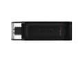 Pikkukuva 2 / 3: Kingston Technology DataTraveler 70, 64 GB, USB Type-C, 3.2 Gen 1 (3.1 Gen 1), Kaapeli, 7 g, Musta