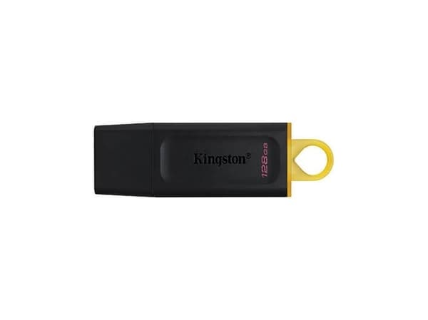 Kingston Technology DataTraveler Exodia, 128 GB, USB Type-A, 3.2 Gen 1 (3.1 Gen 1), Keps, 11 g, Svart, Gul