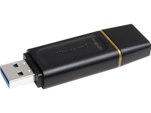 Kingston Technology DataTraveler Exodia, 128 GB, USB Type-A, 3.2 Gen 1 (3.1 Gen 1), Keps, 11 g, Svart, Gul Svart, Gul