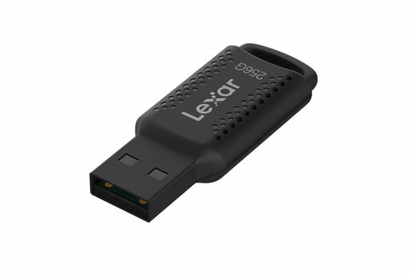 MINNEDREV FLASH USB3 256GB/V400 LJDV400256G-BNBNG LEXAR Sort