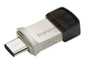Miniatyrbild 3 av 5: Transcend JetFlash 890 - USB-minne - 128 GB - USB 3.1 Gen 1 / USB-C - silver