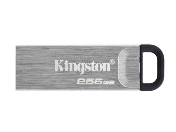 Kingston Technology DataTraveler Kyson, 256 GB, USB Type-A, 3.2 Gen 1 (3.1 Gen 1), 200 MB/s, Utan skyddshatt, Silver