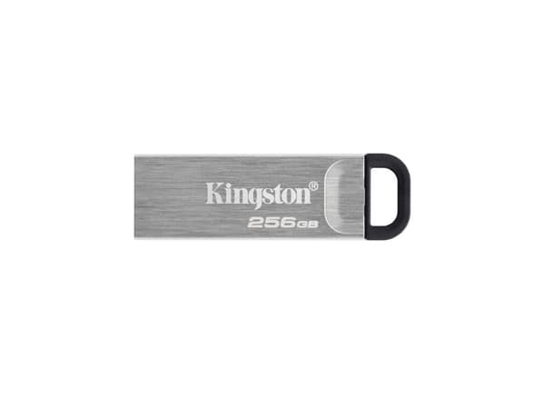 Kingston Technology DataTraveler Kyson, 256 GB, USB Type-A, 3.2 Gen 1 (3.1 Gen 1), 200 MB/s, Utan skyddshatt, Silver Silver