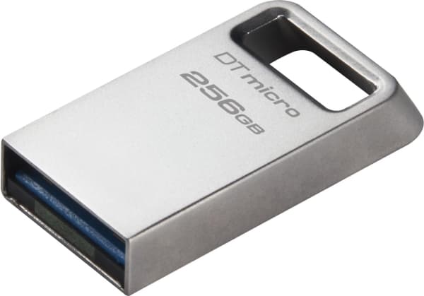 Kingston DataTraveler Micro - USB-flashstasjon - 256 GB - USB 3.2 Gen 1