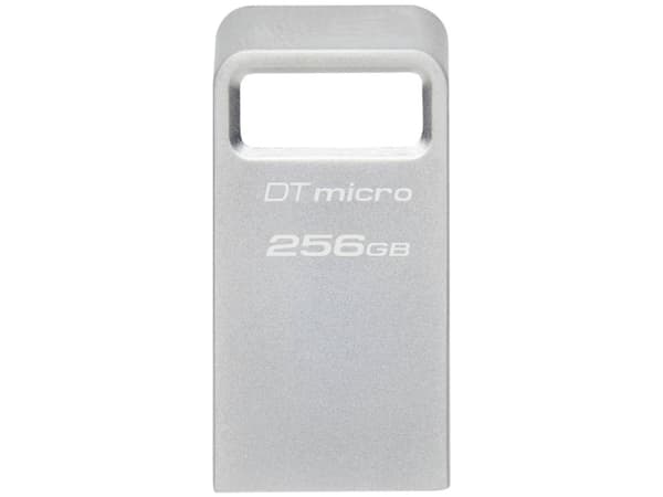 Kingston DataTraveler Micro - USB-flashstasjon - 256 GB - USB 3.2 Gen 1