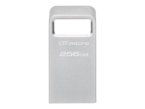 Kingston DataTraveler Micro - USB-flashstasjon - 256 GB - USB 3.2 Gen 1