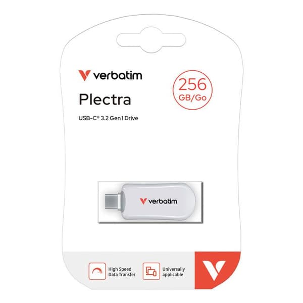 VERBATIM CLE 256GB USB-C PLECTRA BLC