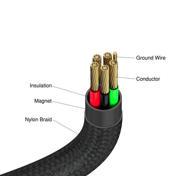 VERBATIM KABEL USB-C/ USB-C 60W SVART