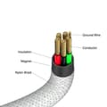 Miniatyrbild 2 av 3: VERBATIM KABEL USB-C/USB-C 100W GRÅ