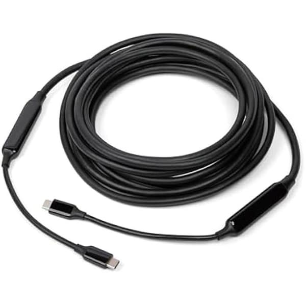 USB-C till USB-C-kabel - OWL LABS - 4,8 m - Kompatibel med Meeting Owl 4+ - SuperSpeed - Svart