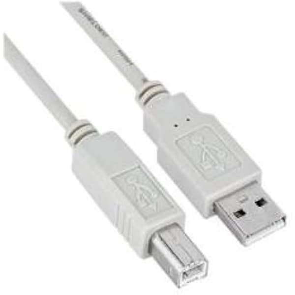 USB-kabel - NILOX - nx090301113 - USB 2.0 - 3 m - USB A till USB B - Grå