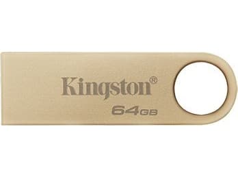 Kingston Technology DataTraveler SE9 G3, 64 GB, USB Type-A, 3.2 Gen 1 (3.1 Gen 1), 220 MB/s, Utan skyddshatt, Guld
